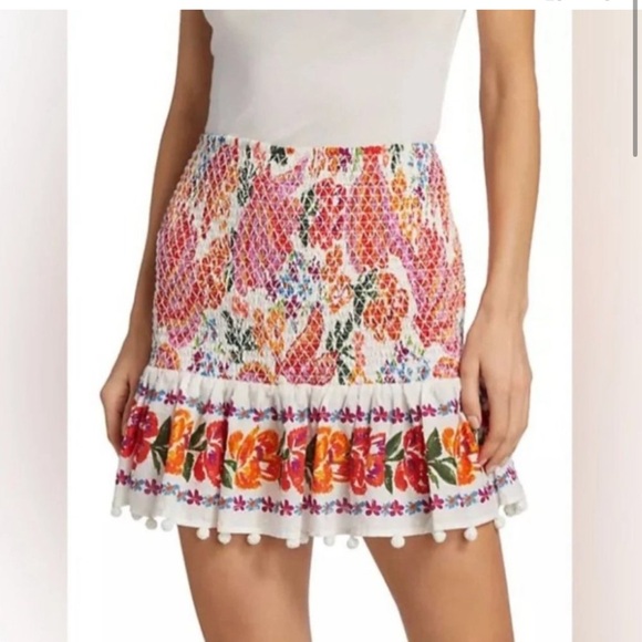 Farm Rio Banana Mini Skirt size M - Picture 4 of 8